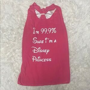 Disney Women's Bow Muscle Tee